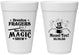 Personalized Bar Mitzvah 16 oz Foam Cups - 13th Birthday Magic | 110016