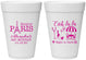 Personalized Bat Mitzvah 16 oz Foam Cups - 12th Birthday Paris | 120004