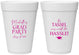 Personalized Graduation 16 oz Foam Cups - Class Of 2027 Tassel Hassel | 130011