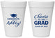 Personalized Graduation 16 oz Foam Cups - Class Of 2027 Cheers Grad | 130020
