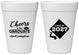 Personalized Graduation 16 oz Foam Cups - Class Of 2027 Tassel Hassel | 130033