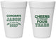 Personalized Graduation 16 oz Foam Cups - Class Of 2027 Last Four Years | 130036