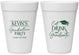 Personalized Graduation 16 oz Foam Cups - Class Of 2027 Eat Drink Graduate | 130043