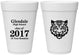 Personalized Class Reunion 16 oz Foam Cups - Class Of 2017 10 Year | 140000