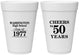 Personalized Class Reunion 16 oz Foam Cups - Class Of 1977 50 Year | 140004