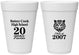 Personalized Class Reunion 16 oz Foam Cups - Class Of 2007 20 Year | 140016