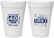Personalized Class Reunion 16 oz Foam Cups - Class Of 1987 40 Year | 140018
