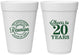 Personalized Class Reunion 16 oz Foam Cups - Class Of 2007 20 Year | 140021