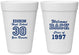 Personalized Class Reunion 16 oz Foam Cups - Class Of 1997 30 Year | 140022
