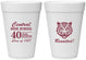 Personalized Class Reunion 16 oz Foam Cups - Class Of 1987 40 Year | 140023