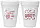 Personalized Class Reunion 16 oz Foam Cups - Class Of 1997 30 Year | 140027