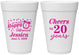 Personalized Retirement 16 oz Foam Cups - Off The Clock | 150001