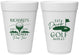 Personalized Retirement 16 oz Foam Cups - Eat Drink Golf Repeat | 150006