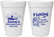 Personalized Retirement 16 oz Foam Cups - Fishing | 150009
