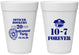 Personalized Retirement 16 oz Foam Cups - Police Officer | 150012