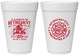 Personalized Retirement 16 oz Foam Cups - Firefighter | 150016