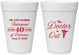 Personalized Retirement 16 oz Foam Cups - Doctor | 150017