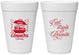 Personalized Family Reunion 16 oz Foam Cups - Bbq Eat Drink Reunite | 160000