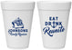 Personalized Family Reunion 16 oz Foam Cups - Cruise Nautical | 160023