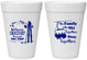 Personalized Family Reunion 16 oz Foam Cups - Ski Trip | 160040