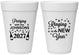 Personalized New Years 16 oz Foam Cups - 2027 Ringing In | 170014