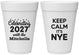 Personalized New Years 16 oz Foam Cups - 2027 Nye | 170025