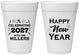 Personalized New Years 16 oz Foam Cups - 2027 Nye Confetti | 170028