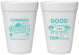 Personalized Family Vacation 16 oz Foam Cups - Good Times Tan Lines | 180005