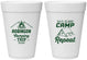 Personalized Family Vacation 16 oz Foam Cups - Eat Sleep Camp Repeat | 180014