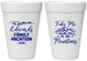 Personalized Family Vacation 16 oz Foam Cups - Mountains | 180024