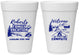Personalized Family Vacation 16 oz Foam Cups - Camping Trip | 180026