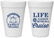 Personalized Family Vacation 16 oz Foam Cups - Cruise Ship | 180036