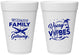 Personalized Family Vacation 16 oz Foam Cups - Life Is Good At The Beach | 180058