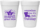 Personalized Mardi Gras 16 oz Foam Cups - Nola New Orleans | 190016