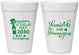 Personalized St Patricks Day 16 oz Foam Cups - Shamrocks Shenanigans | 200010