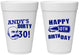 Personalized Birthday 16 oz Foam Cups - 30th | 20012