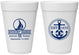 Personalized Birthday 16 oz Foam Cups - 55th Nautical | 20025