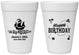 Personalized Birthday 16 oz Foam Cups - 18th Shipwrecked | 20028