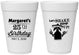 Personalized Birthday 16 oz Foam Cups - 25th Fiesta | 20035