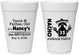 Personalized Birthday 16 oz Foam Cups - 35th Nacho Average Party | 20036