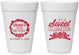 Personalized Birthday 16 oz Foam Cups - 40th | 20040