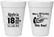 Personalized Birthday 16 oz Foam Cups - 18th | 20046