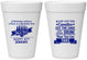 Personalized Birthday 16 oz Foam Cups - 40th | 20101
