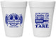 Personalized Birthday 16 oz Foam Cups - 40th | 20103