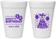 Personalized Birthday 16 oz Foam Cups - 20th | 20114