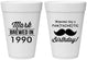 Personalized Birthday 16 oz Foam Cups - 40th | 20119