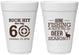 Personalized Birthday 16 oz Foam Cups - 60th Gone Fishing | 20126