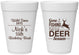 Personalized Birthday 16 oz Foam Cups - 55th Gone Fishing | 20128