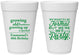 Personalized Birthday 16 oz Foam Cups - 40th | 20135
