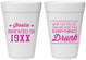 Personalized Birthday 16 oz Foam Cups - Drunk | 20147